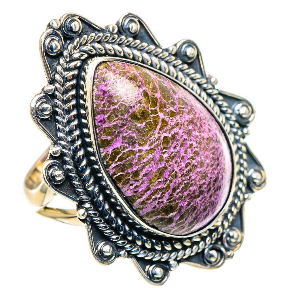 Stichtite Rings handcrafted by Ana Silver Co - RING92911 - Photo 2