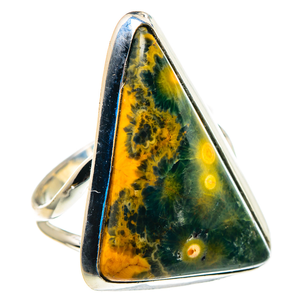 Ocean Jasper Rings handcrafted by Ana Silver Co - RING92926