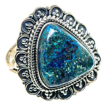 Azurite Rings handcrafted by Ana Silver Co - RING92945