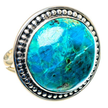 Chrysocolla Rings handcrafted by Ana Silver Co - RING92949