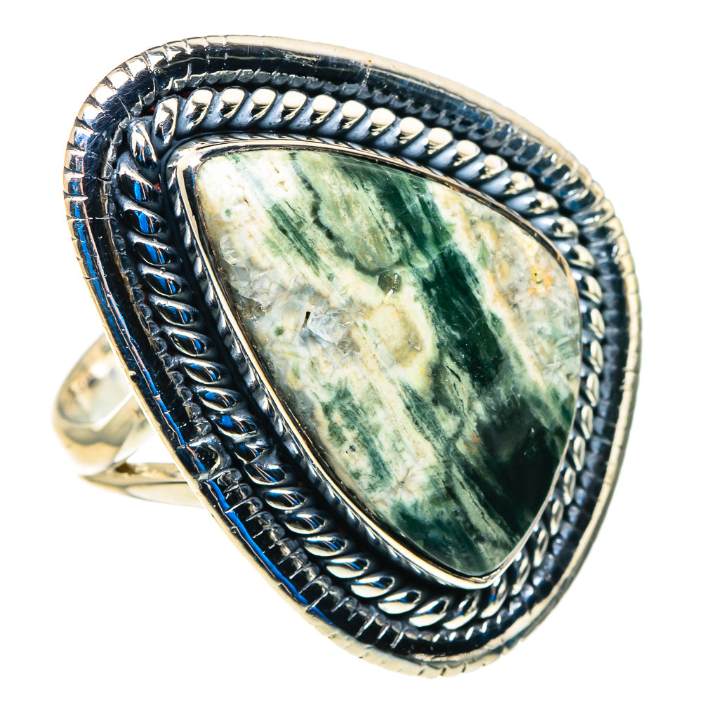 Ocean Jasper Rings handcrafted by Ana Silver Co - RING92950