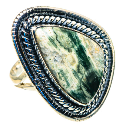 Ocean Jasper Rings handcrafted by Ana Silver Co - RING92950