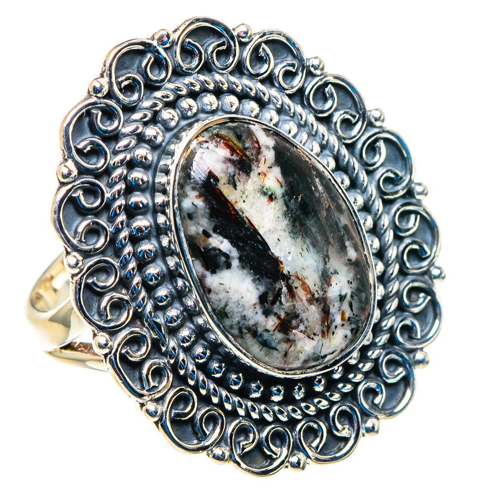 Astrophyllite Rings handcrafted by Ana Silver Co - RING92955 - Photo 2