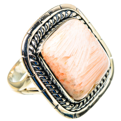 Scolecite Rings handcrafted by Ana Silver Co - RING92957 - Photo 2