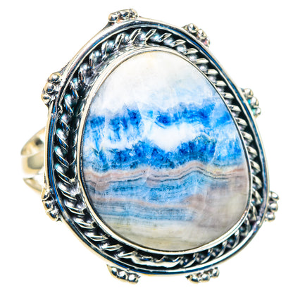 Blue Scheelite Rings handcrafted by Ana Silver Co - RING92967