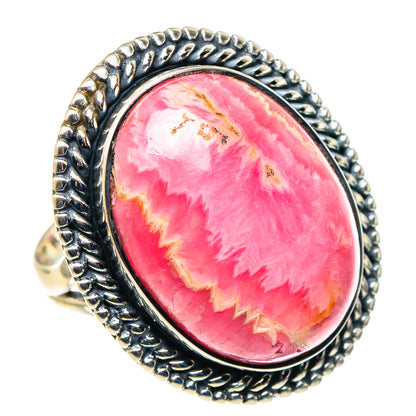 Rhodochrosite Rings handcrafted by Ana Silver Co - RING92977