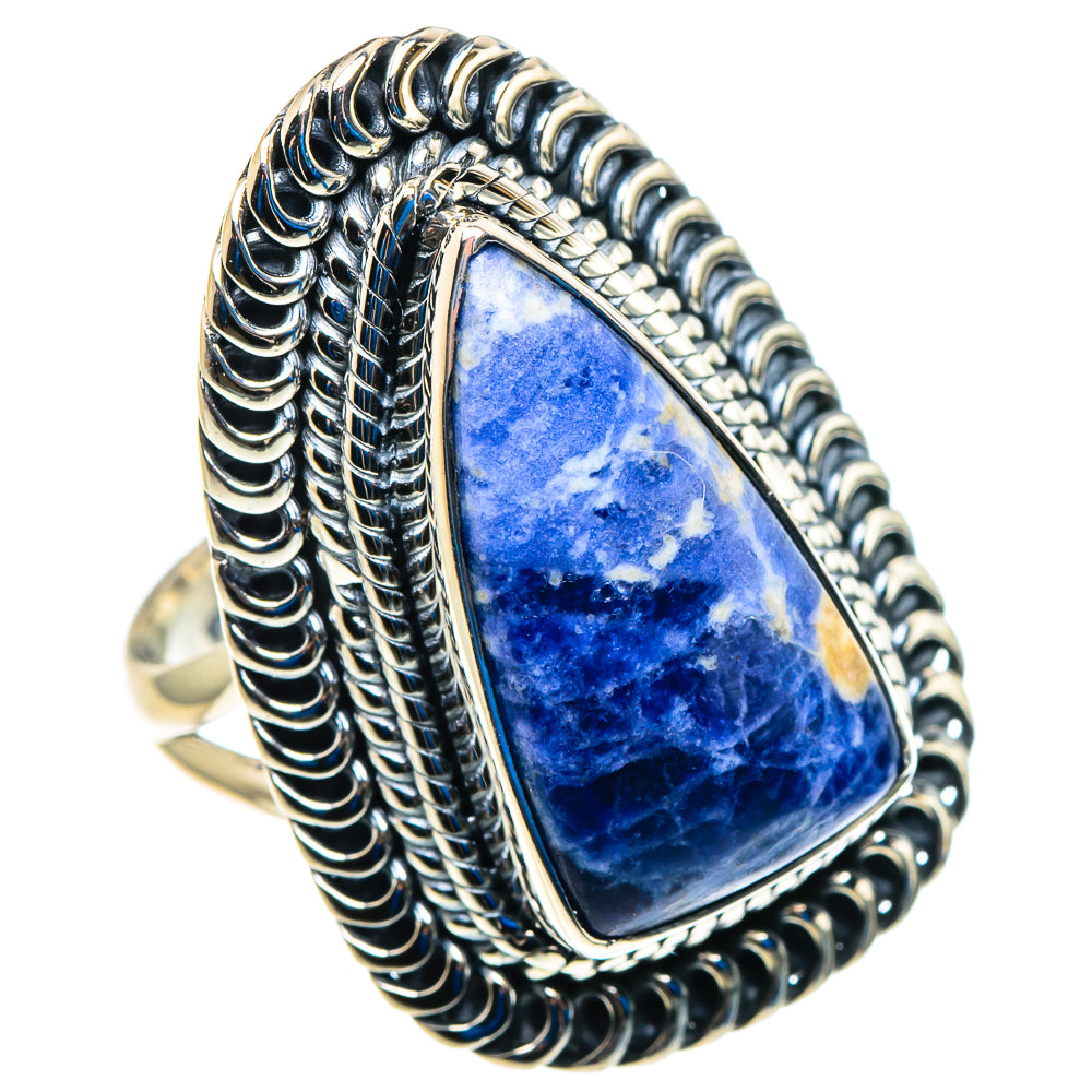 Sodalite Rings handcrafted by Ana Silver Co - RING92984