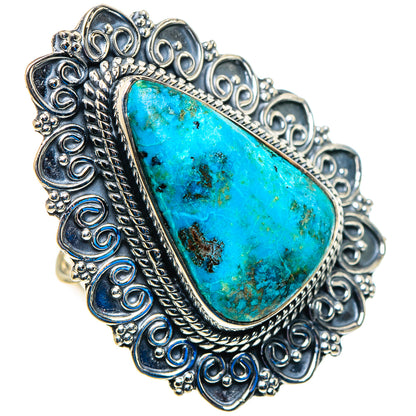 Chrysocolla Rings handcrafted by Ana Silver Co - RING92985