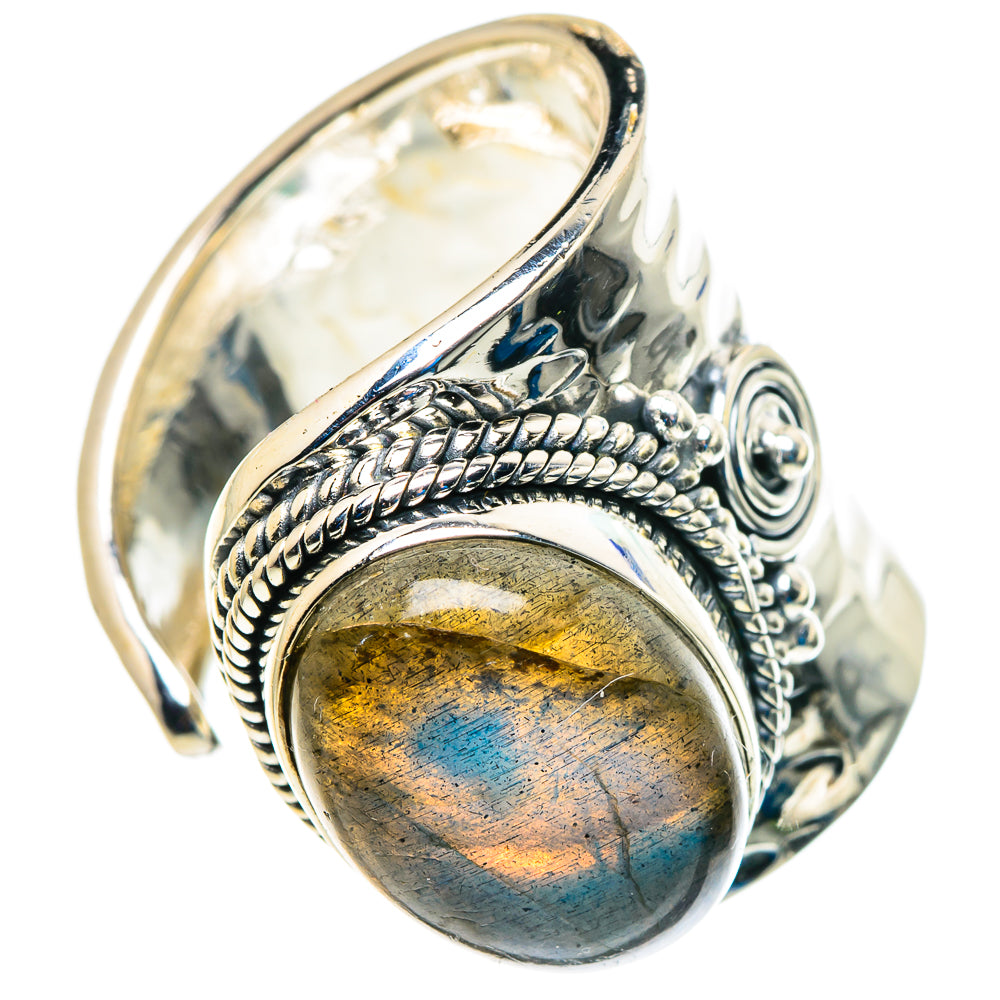 Golden Pietersite Rings handcrafted by Ana Silver Co - RING92987