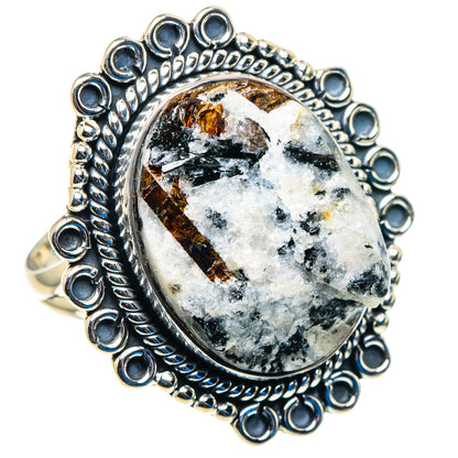 Astrophyllite Rings handcrafted by Ana Silver Co - RING92991 - Photo 2