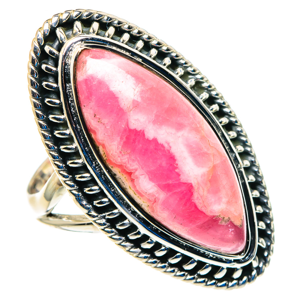 Rhodochrosite Rings handcrafted by Ana Silver Co - RING92996