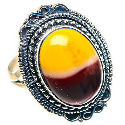 Mookaite Rings handcrafted by Ana Silver Co - RING93007