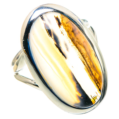 Montana Agate Rings handcrafted by Ana Silver Co - RING93014