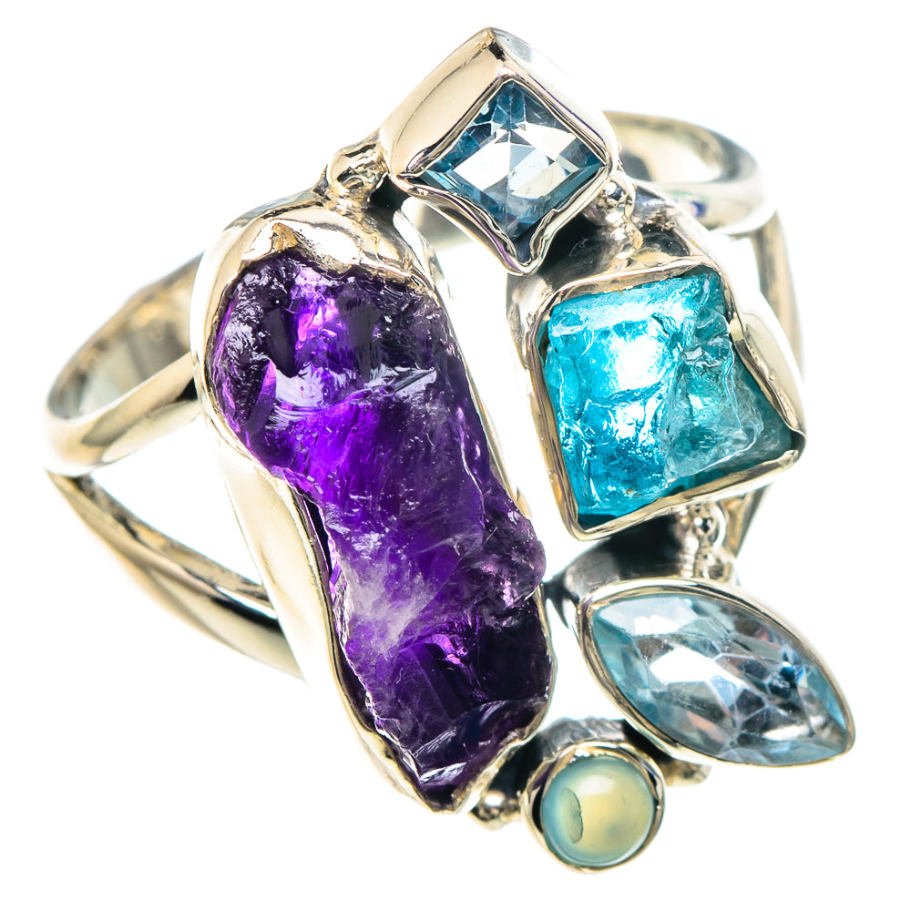 Amethyst Rings handcrafted by Ana Silver Co - RING93041