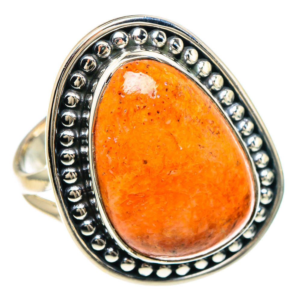 Sponge Coral Rings handcrafted by Ana Silver Co - RING93054