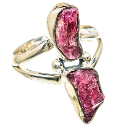 Pink Tourmaline Rings handcrafted by Ana Silver Co - RING93057 - Photo 2