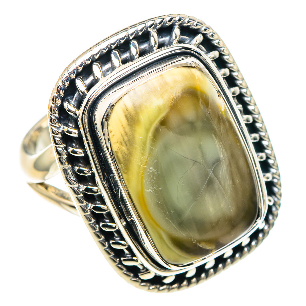 Willow Creek Jasper Rings handcrafted by Ana Silver Co - RING93069 - Photo 2