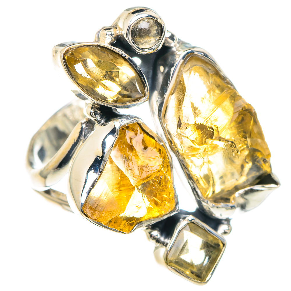Citrine Rings handcrafted by Ana Silver Co - RING93074
