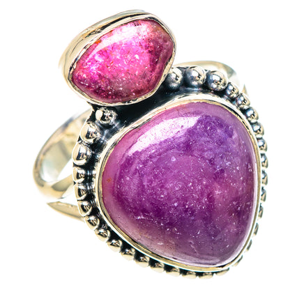 Charoite Rings handcrafted by Ana Silver Co - RING93075