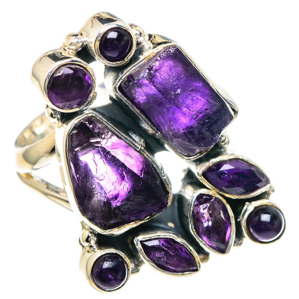 Amethyst Rings handcrafted by Ana Silver Co - RING93077