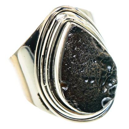 Tektite Rings handcrafted by Ana Silver Co - RING93091