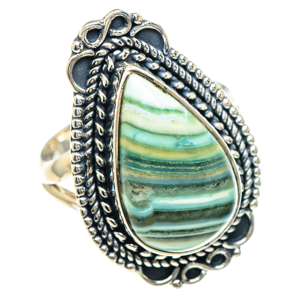 Ocean Jasper Rings handcrafted by Ana Silver Co - RING93124