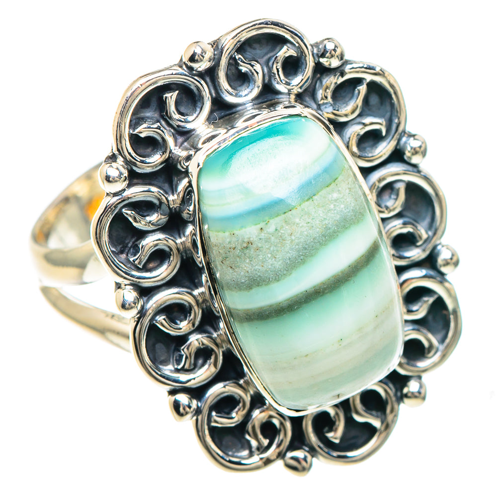 Ocean Jasper Rings handcrafted by Ana Silver Co - RING93125