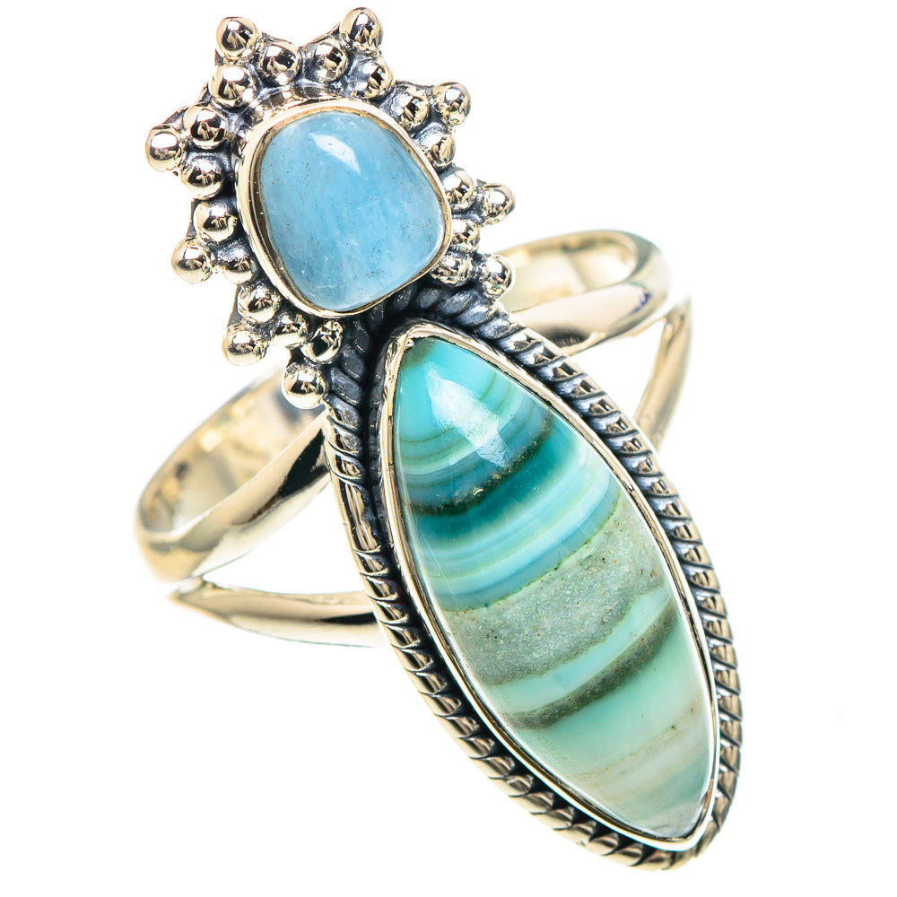 Ocean Jasper Rings handcrafted by Ana Silver Co - RING93127