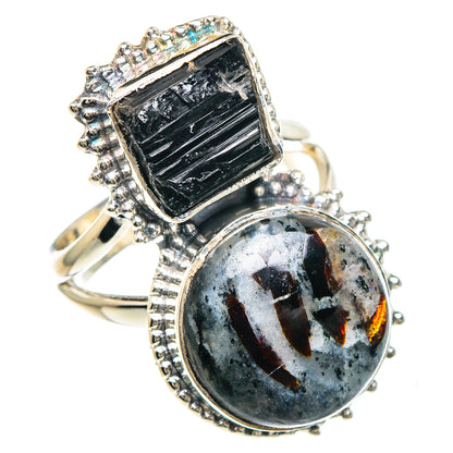 Astrophyllite Rings handcrafted by Ana Silver Co - RING93128