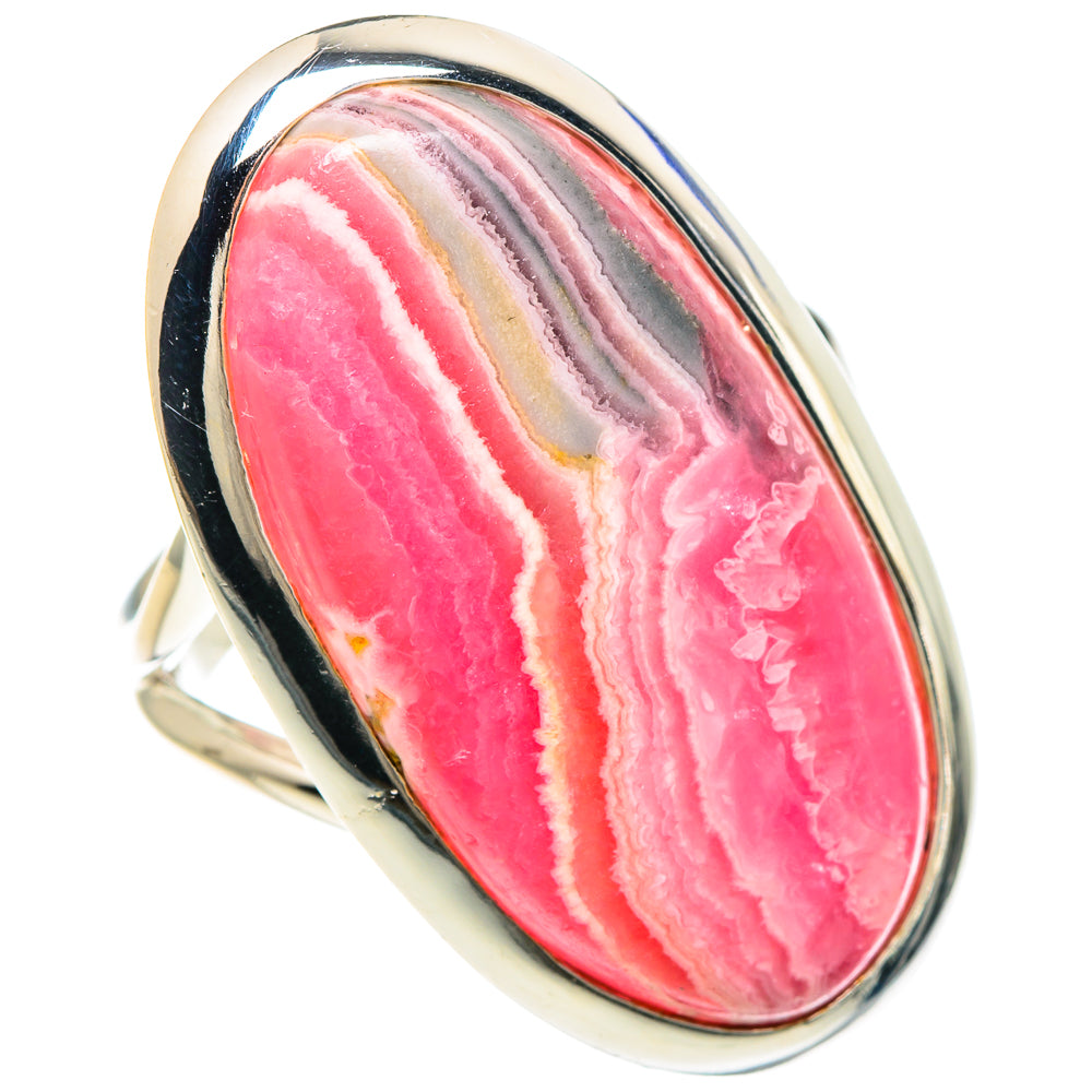 Rhodochrosite Rings handcrafted by Ana Silver Co - RING93158