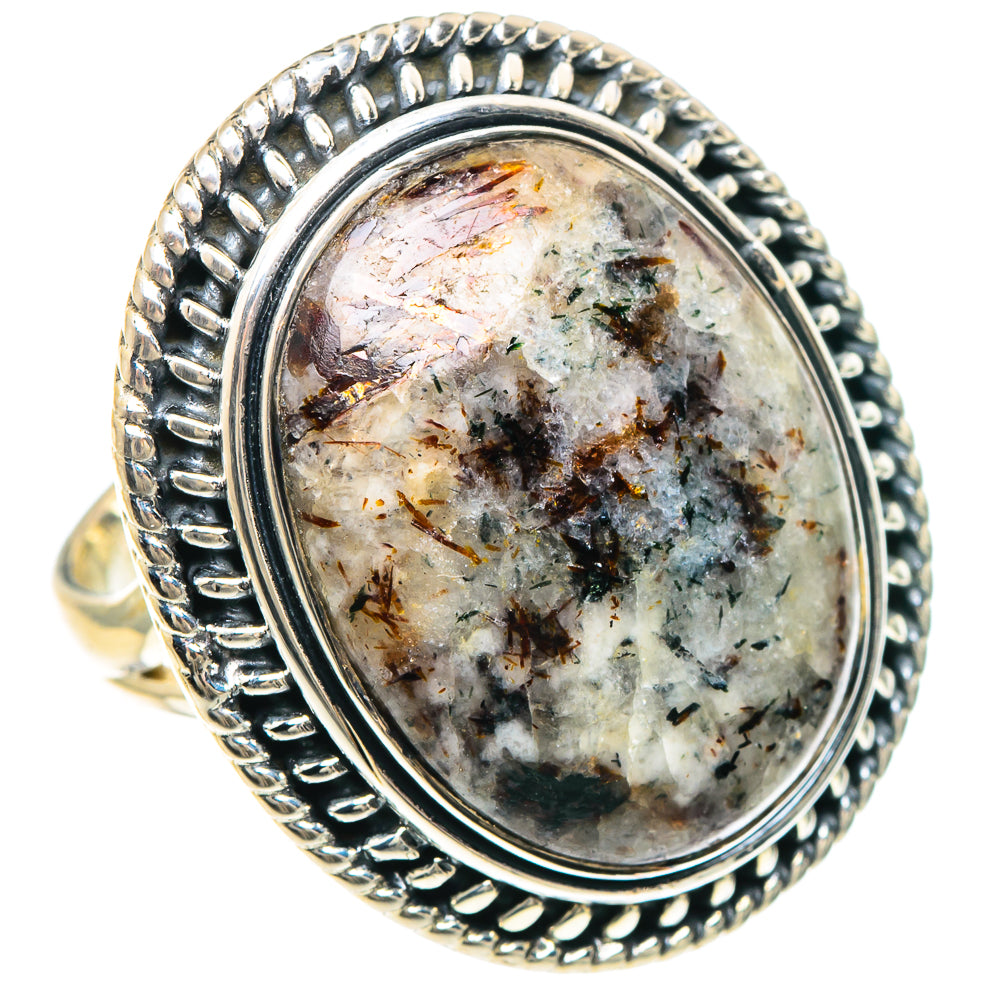 Astrophyllite Rings handcrafted by Ana Silver Co - RING93182 - Photo 2