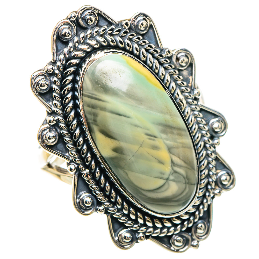 Willow Creek Jasper Rings handcrafted by Ana Silver Co - RING93183 - Photo 2