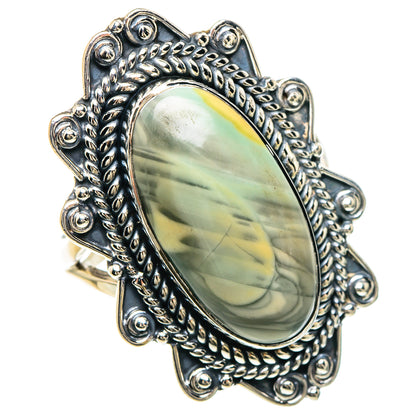 Willow Creek Jasper Rings handcrafted by Ana Silver Co - RING93183 - Photo 2