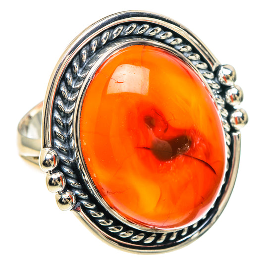 Carnelian Rings handcrafted by Ana Silver Co - RING93185