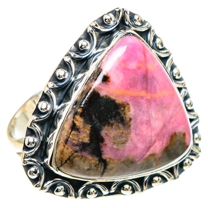 Rhodonite Rings handcrafted by Ana Silver Co - RING93186