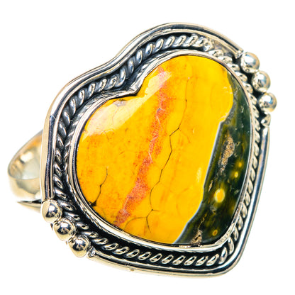 Ocean Jasper Rings handcrafted by Ana Silver Co - RING93201