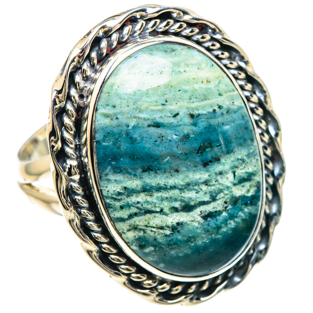 Ocean Jasper Rings handcrafted by Ana Silver Co - RING93212