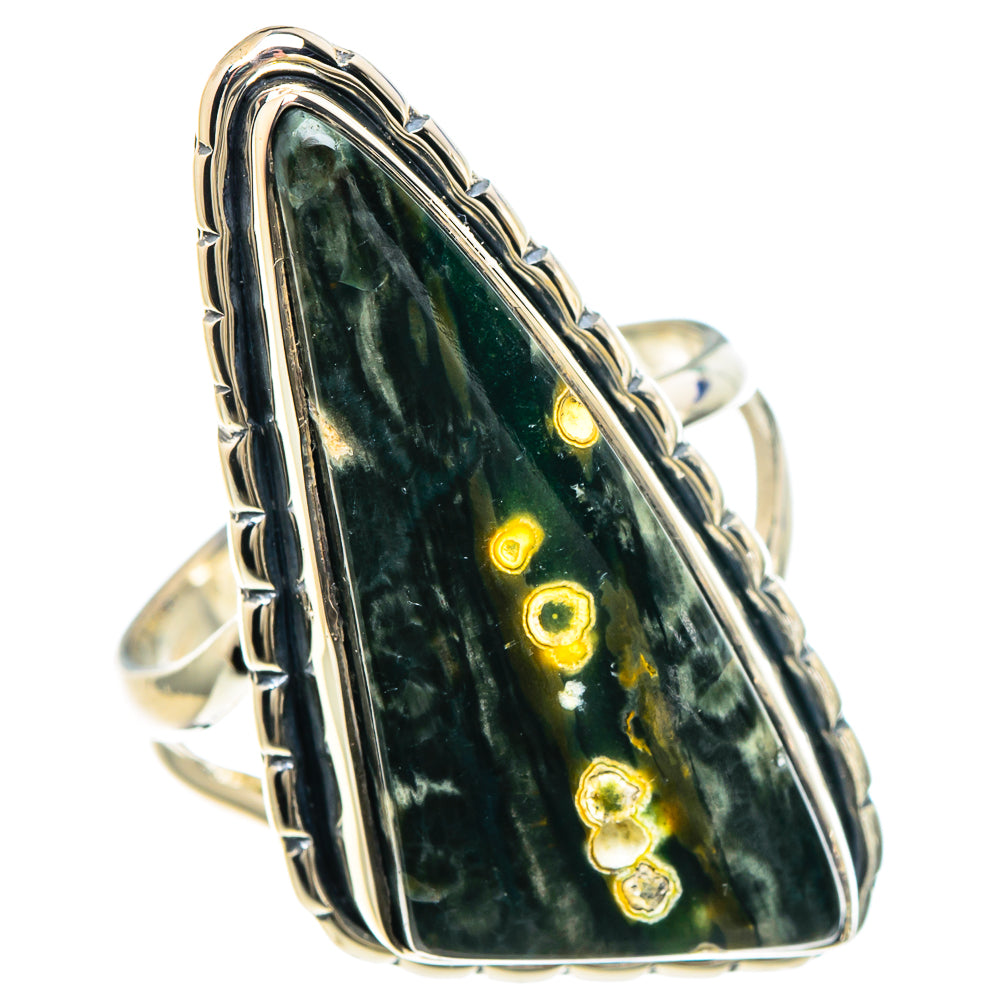Ocean Jasper Rings handcrafted by Ana Silver Co - RING93213
