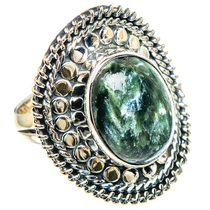 Seraphinite Rings handcrafted by Ana Silver Co - RING93248