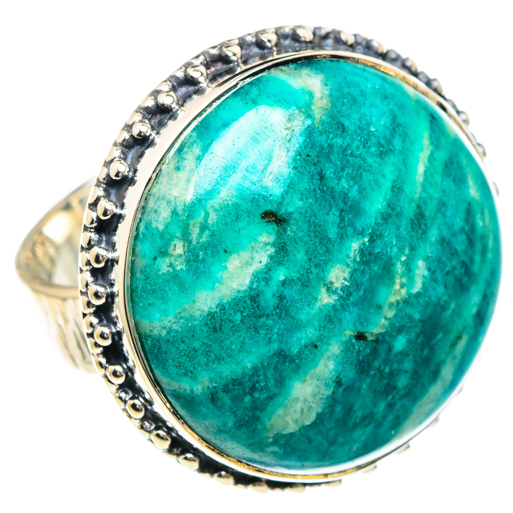 Amazonite Rings handcrafted by Ana Silver Co - RING93249