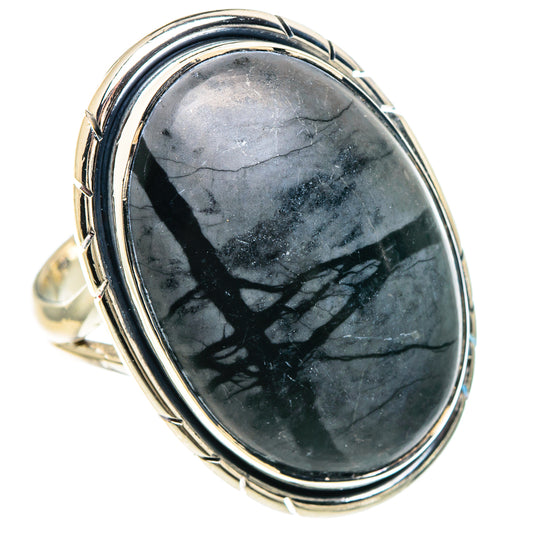Picasso Jasper Rings handcrafted by Ana Silver Co - RING93258