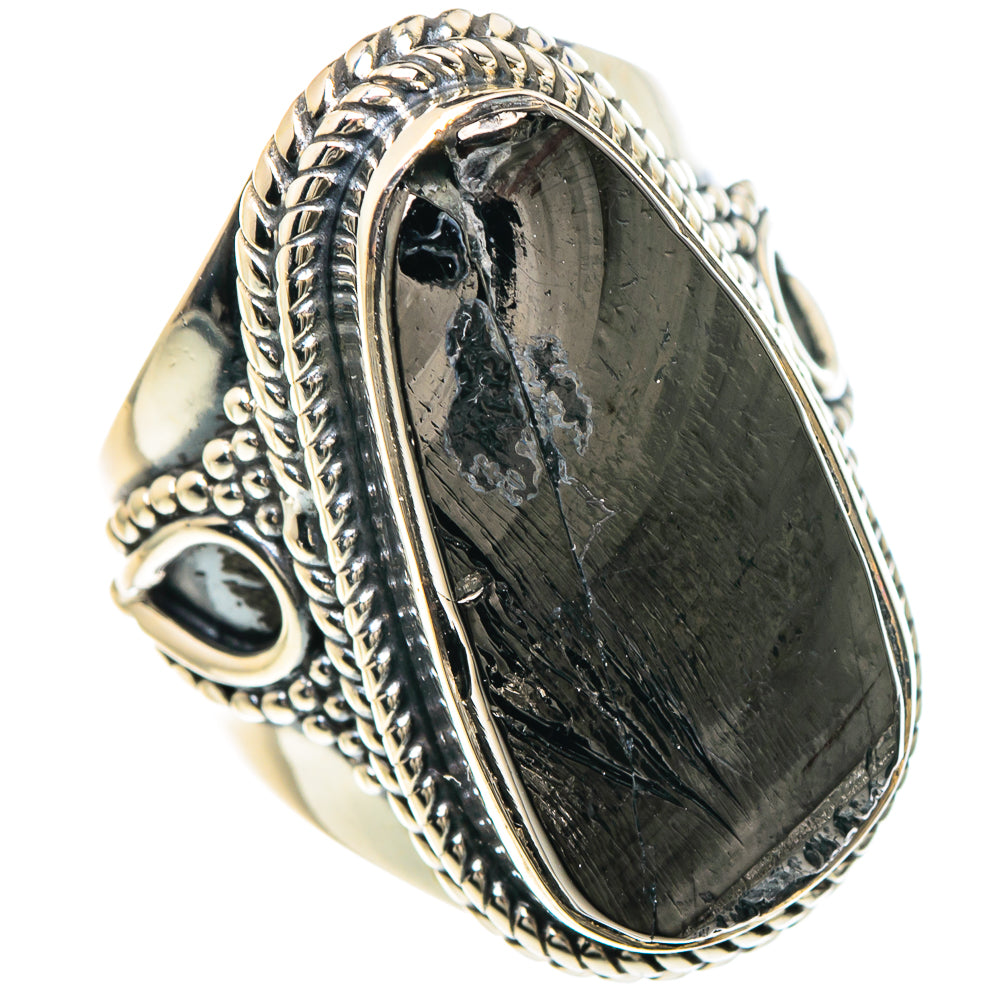 Shungite Rings handcrafted by Ana Silver Co - RING93259