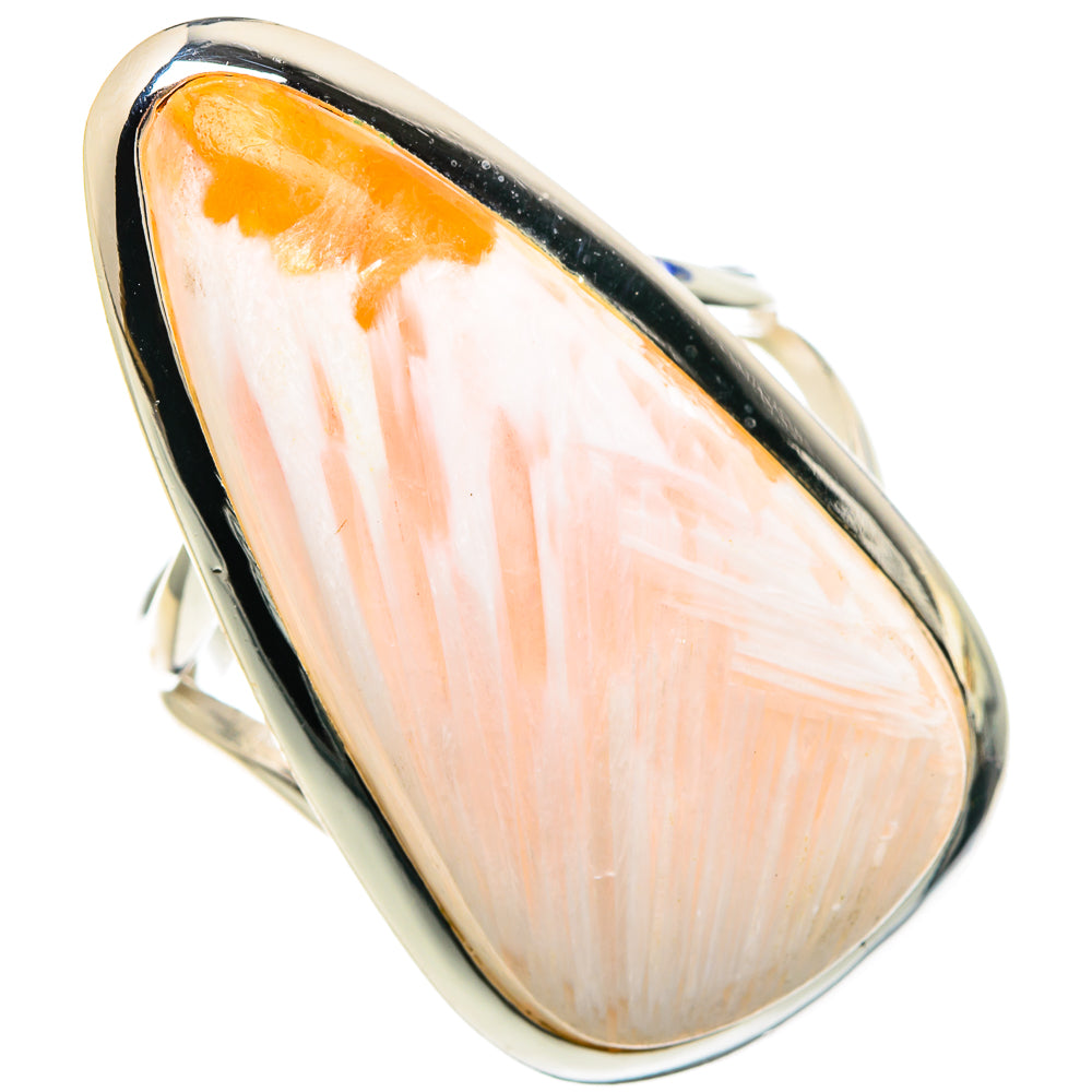 Scolecite Rings handcrafted by Ana Silver Co - RING93275