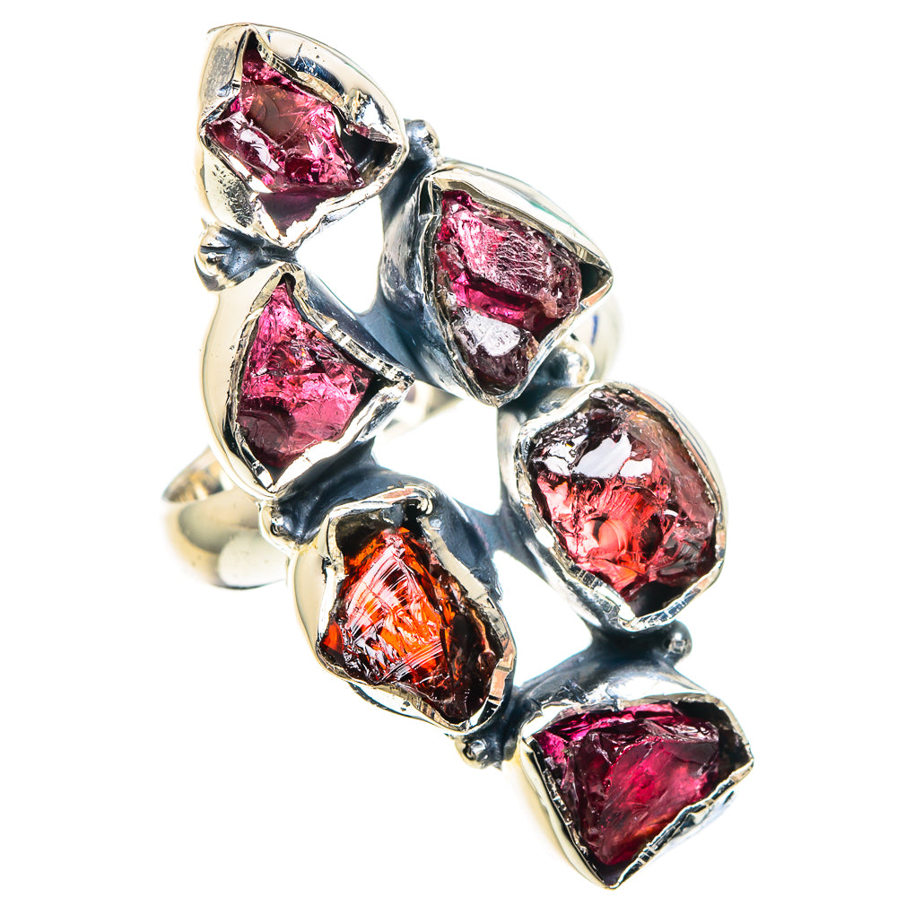 Garnet Rings handcrafted by Ana Silver Co - RING93278