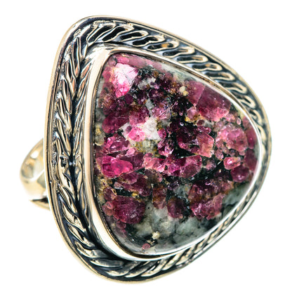 Russian Eudialyte Rings handcrafted by Ana Silver Co - RING93280