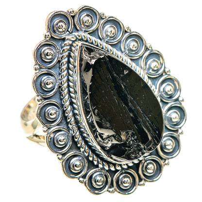 Shungite Rings handcrafted by Ana Silver Co - RING93285 - Photo 2