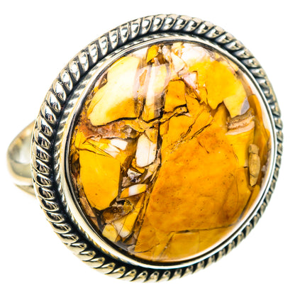 Brecciated Mookaite Rings handcrafted by Ana Silver Co - RING93296