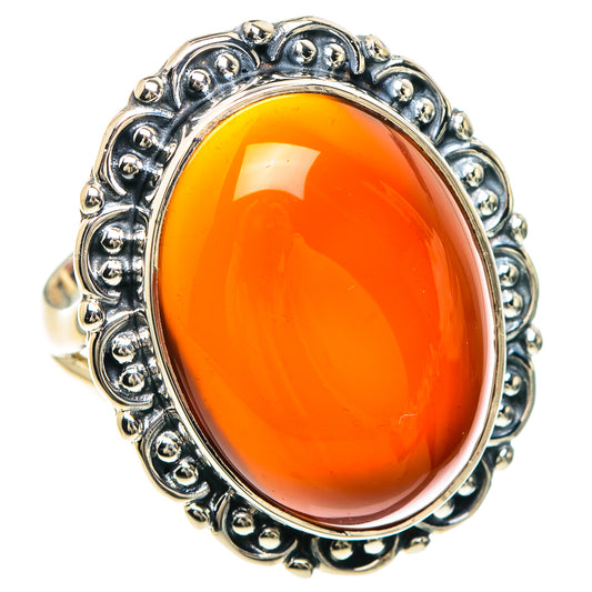 Carnelian Rings handcrafted by Ana Silver Co - RING93297