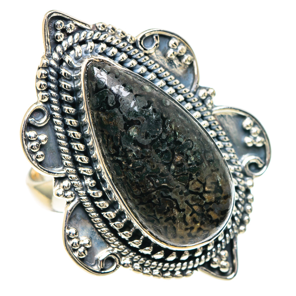 Dinosaur Bone Rings handcrafted by Ana Silver Co - RING93308 - Photo 2