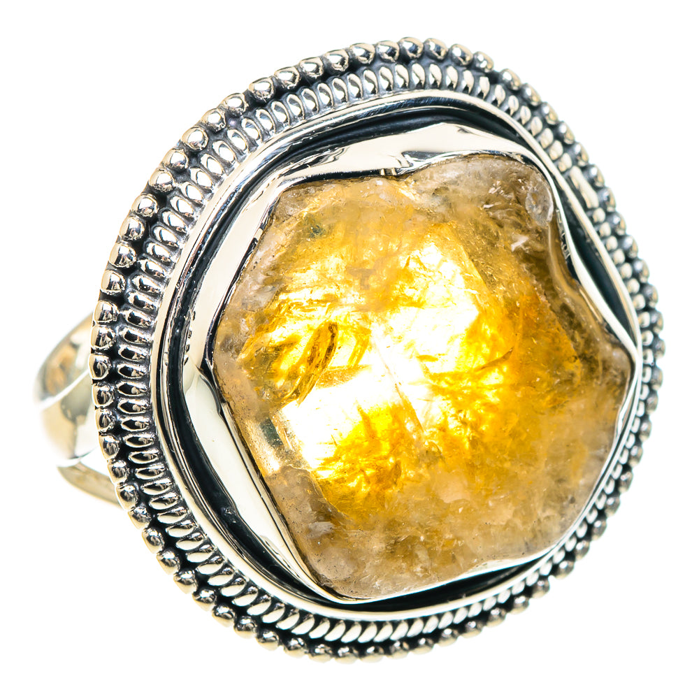 Citrine Rings handcrafted by Ana Silver Co - RING93312